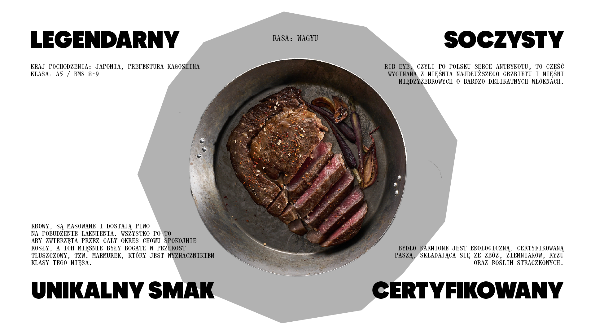 Antrykot Wagyu 1,8 kg